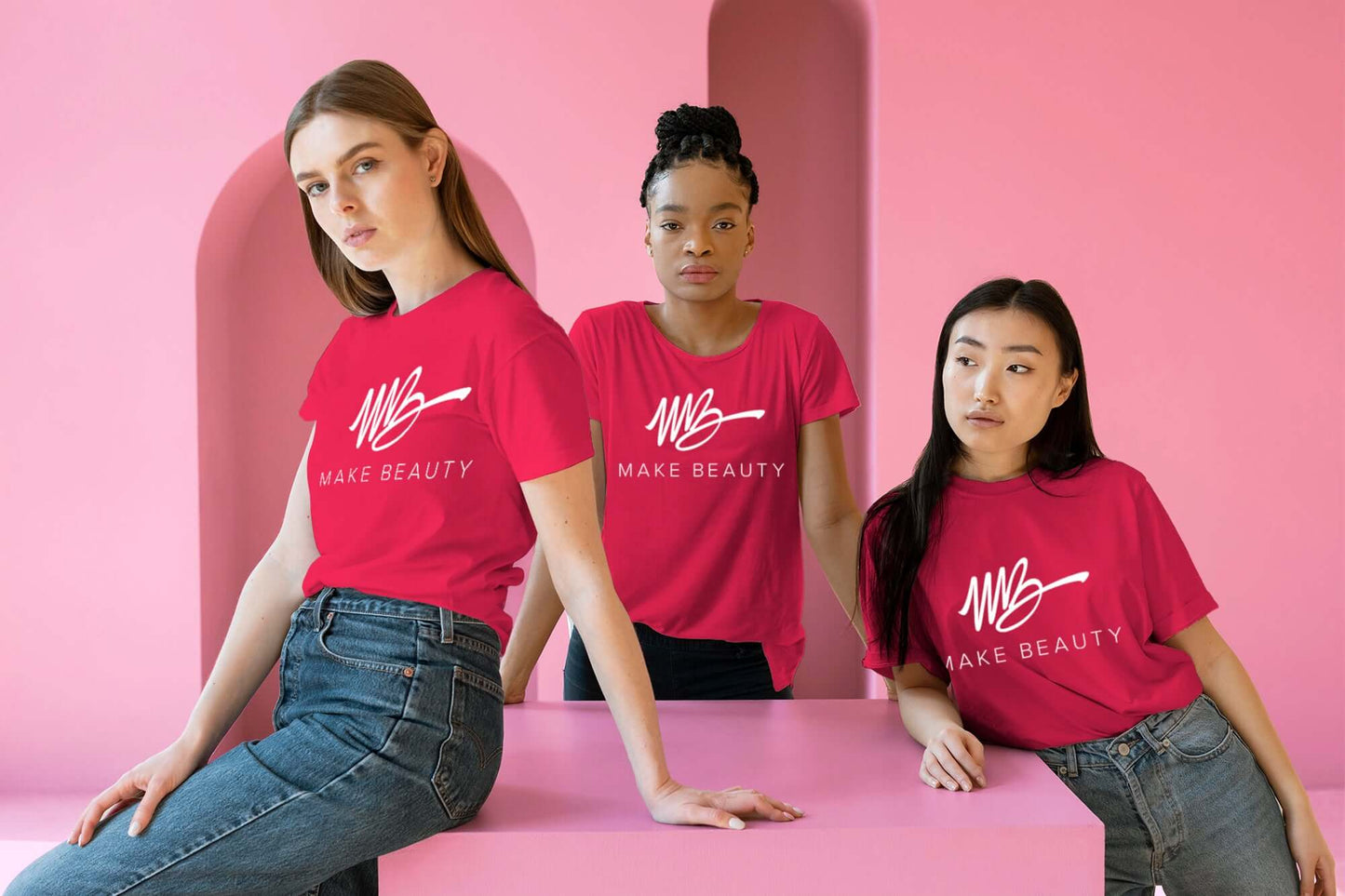 OFFICIAL MAKE BEAUTY T-SHIRT - Make Beauty International