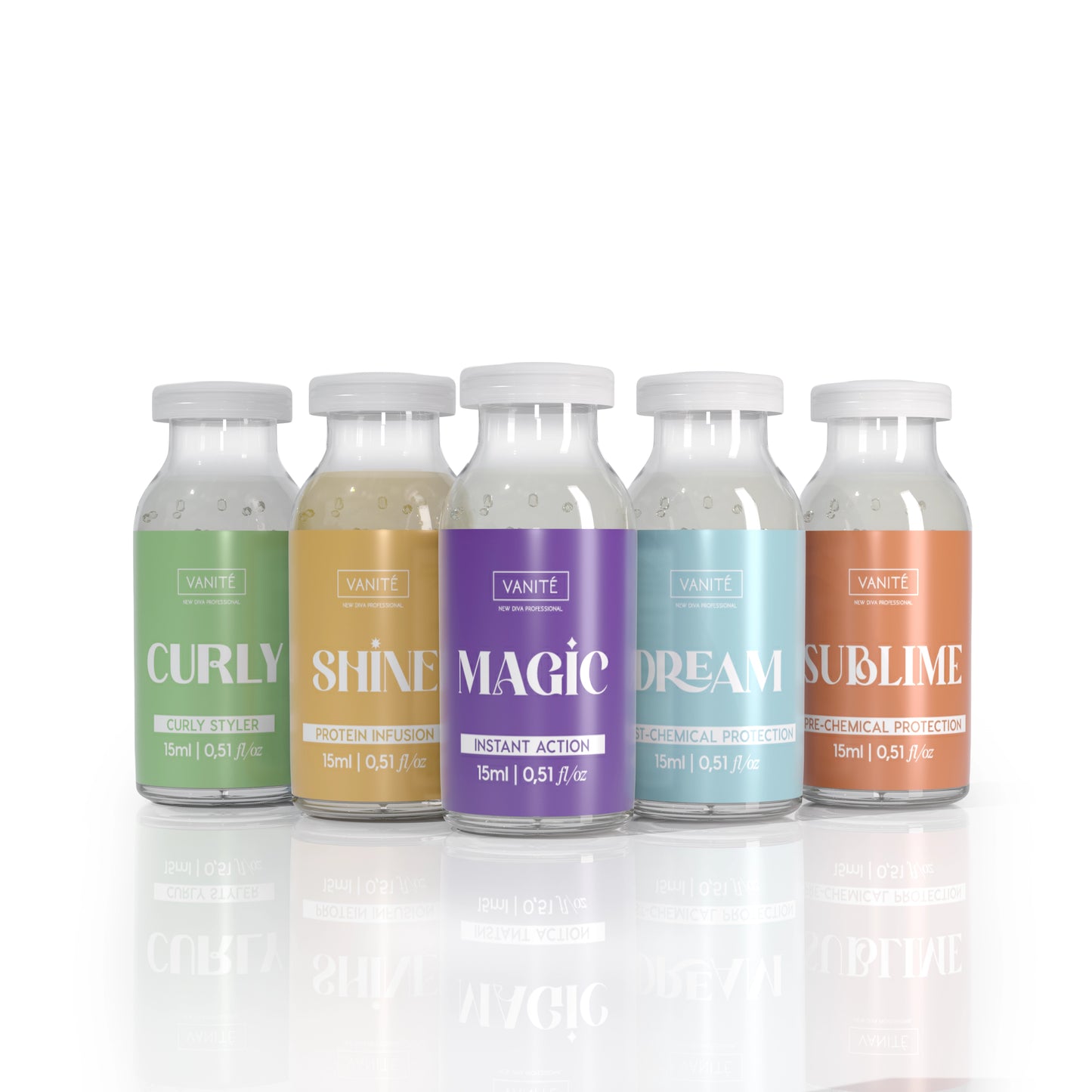 Kit Ampoules Feelings + Ampoule Curly 15ml