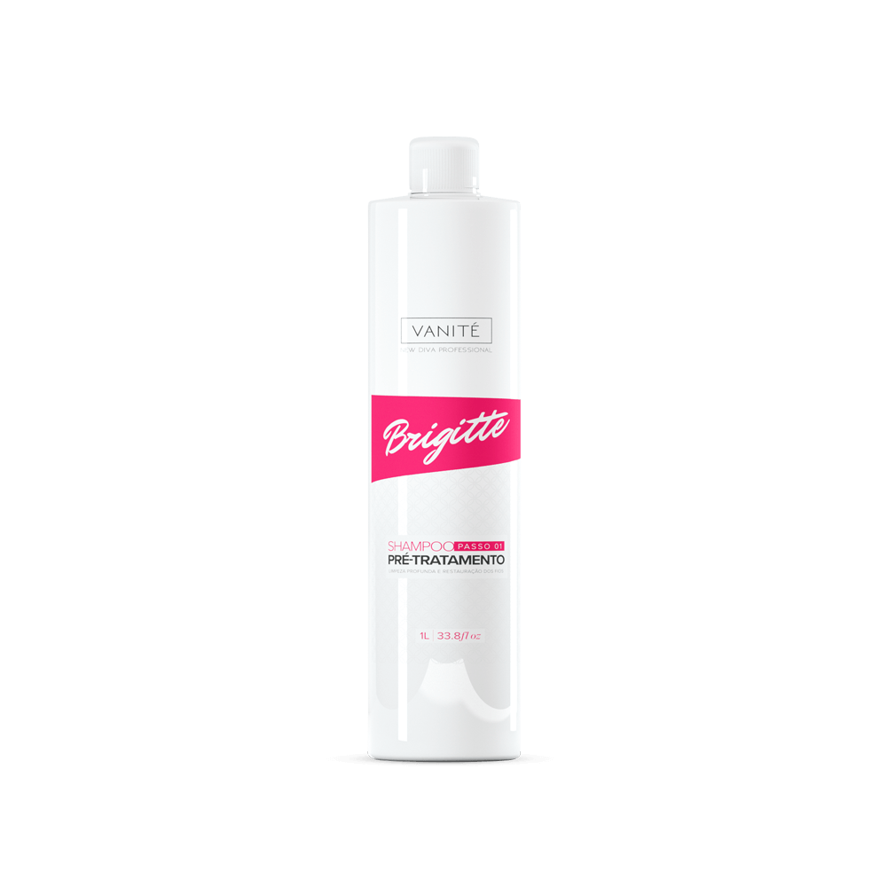 Brigitte Pre-Treatment Shampoo | Cleaning and Preparing Threads | For All Hair Types | 1000ml (33.8 fl oz) - Make Beauty International
