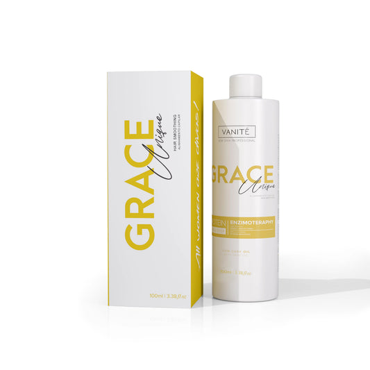 Grace Unique | Straightening Without Odor and Without Burning | For All Hair Types 100ml