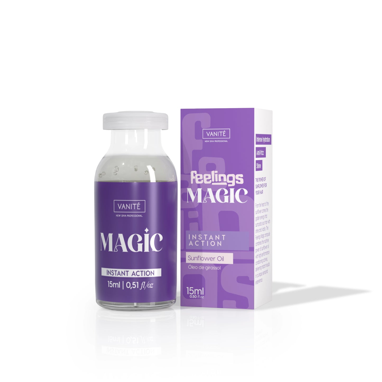 Feelings Magic Ampoule | Detangling and Moisturizing | For All Hair Types | 15ml