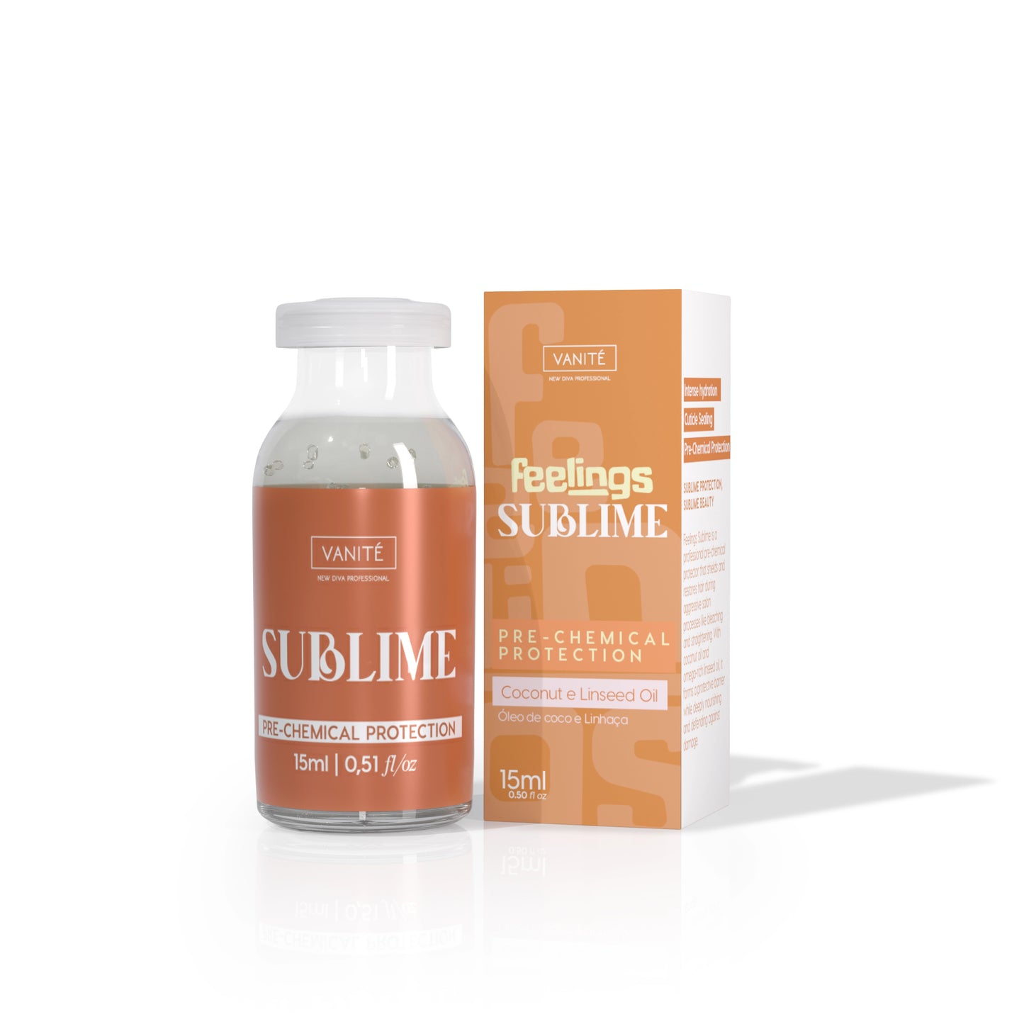 Feelings Sublime Ampoule | Pre-Chemical Protection and Antiporosity | For All Hair Types | 15ml