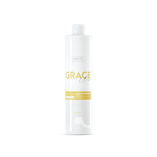 Grace Unique | Straightening Without Odor and Without Burning | For All Hair Types | 1000ml (33.8 fl oz) - Make Beauty International