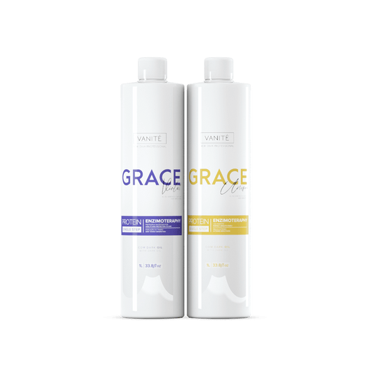 Kit - Grace Enzimoteraphy Unique + Grace Enzimoteraphy Violet | 1000ml (33.8 fl oz) - Make Beauty International