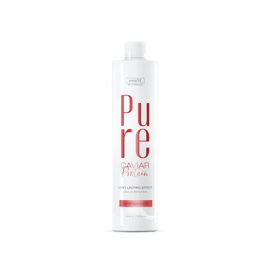 Pure Protein | Semi Definitive Organic and Formaldehyde Free | For All Hair Types | 1000ml (33.8 fl oz) - Make Beauty International